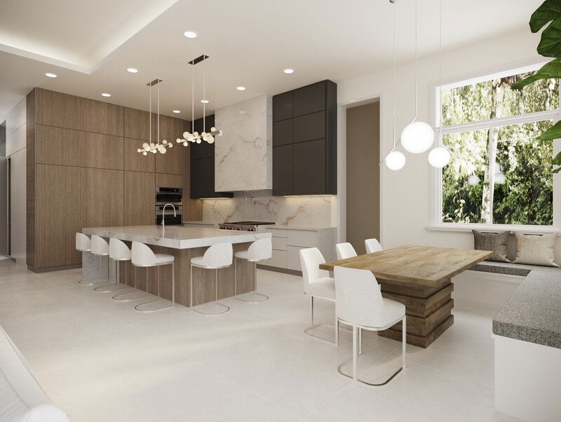 Online Designer Combined Living/Dining 3D Model 5