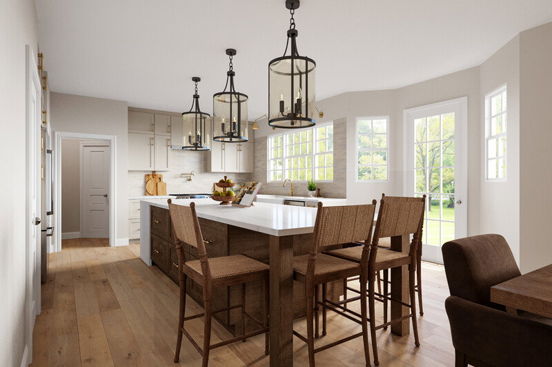 Online Designer Kitchen 3D Model 3