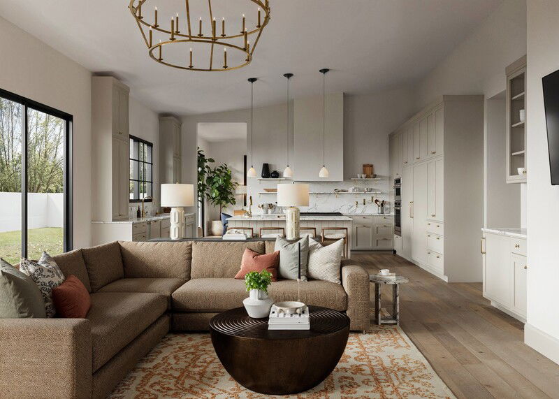 Online Designer Living Room 3D Model 2