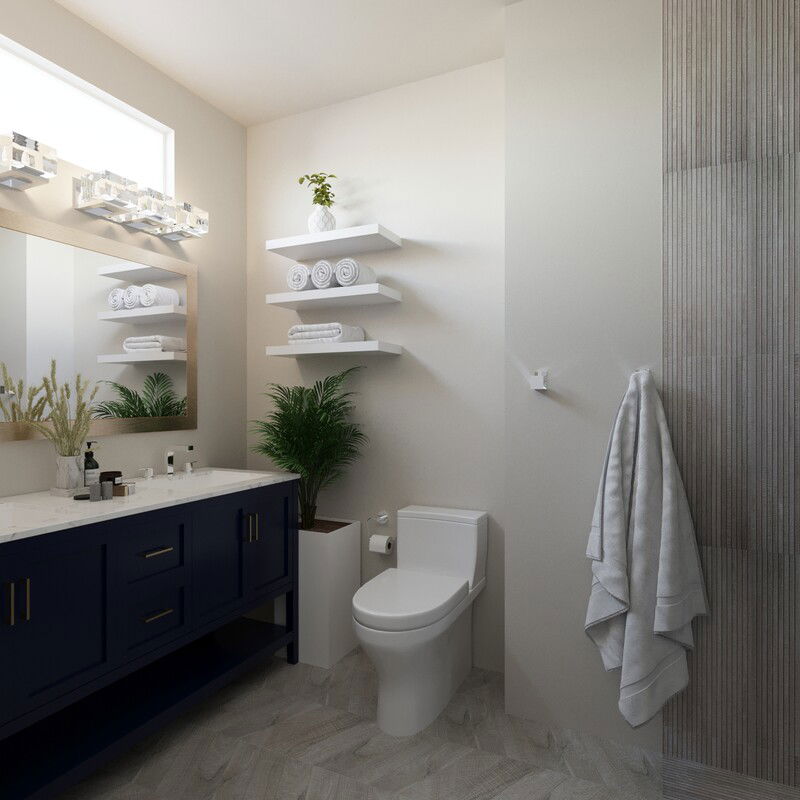 Online Designer Bathroom 3D Model 3