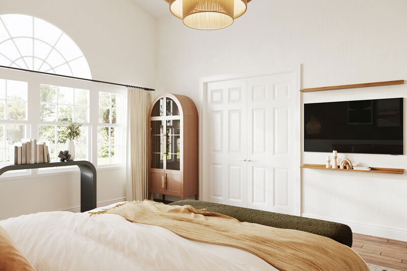 Online Designer Bedroom 3D Model 3