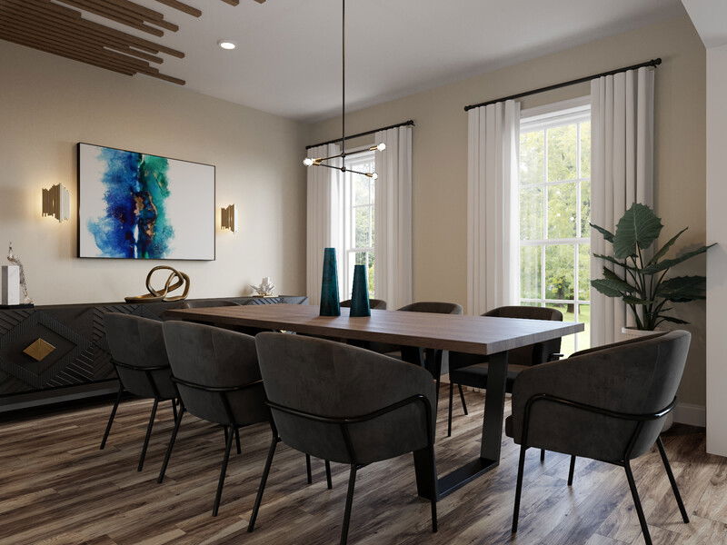 Modelo 3D de Comedor de Diseñador en Línea 2