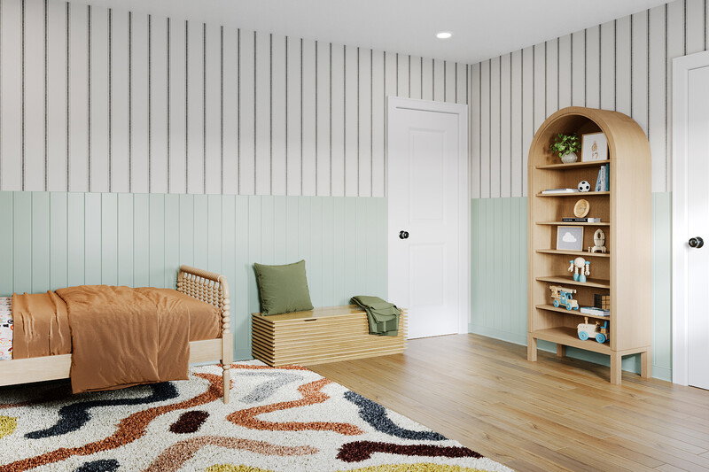 Online Designer Bedroom 3D Model thumbnail3