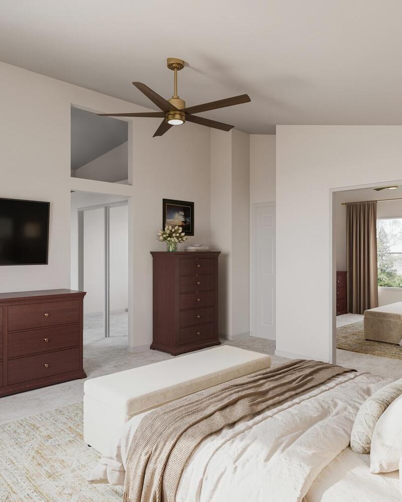 Online Designer Bedroom 3D Model 3