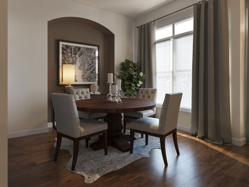 Modelo 3D Sala-Comedor del Diseñador en Línea 3