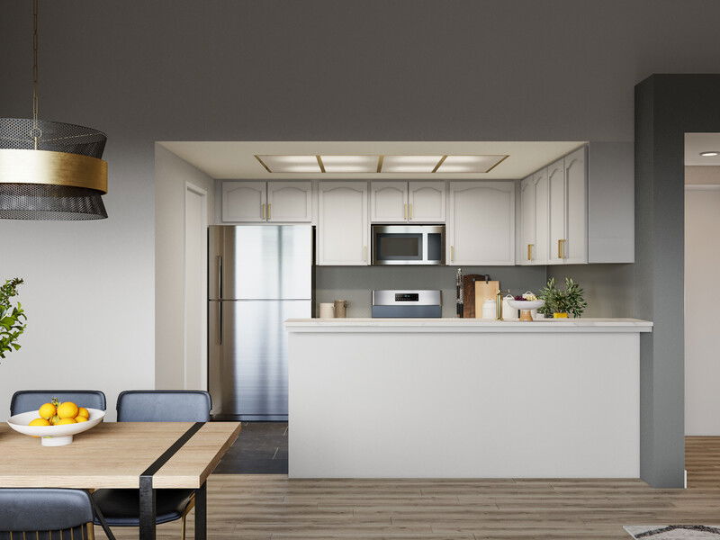Modelo 3D de Cocina de Diseñador en Línea 1