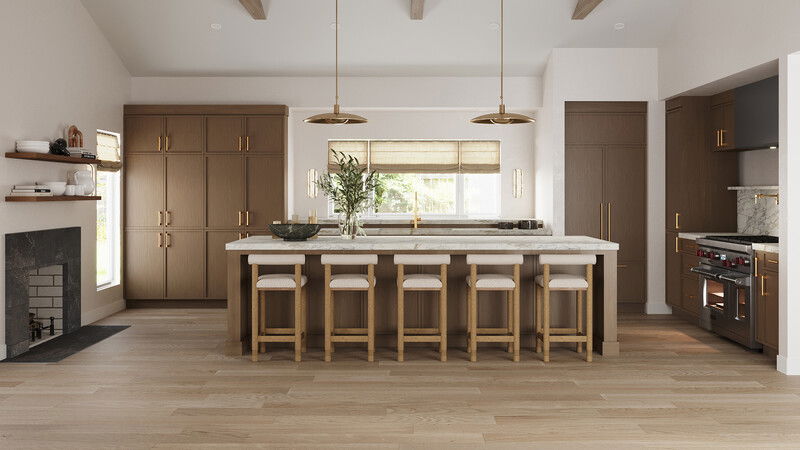 Modelo 3D de Cocina de Diseñador en Línea 2