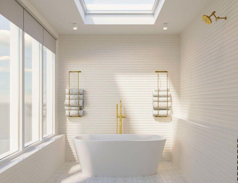 Online Designer Bathroom 3D Model 3