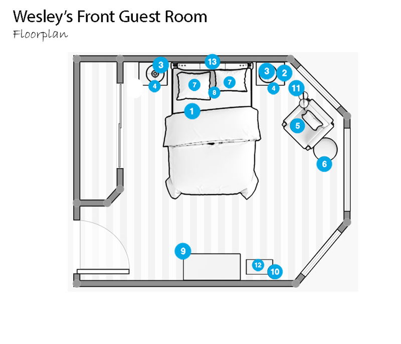 Online Designer Bedroom Floorplan