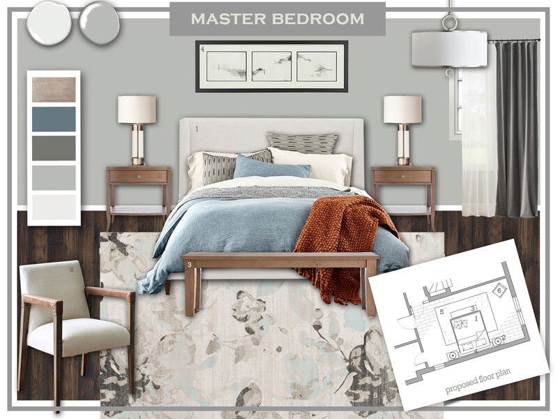 Online Designer Bedroom 3D Model 1