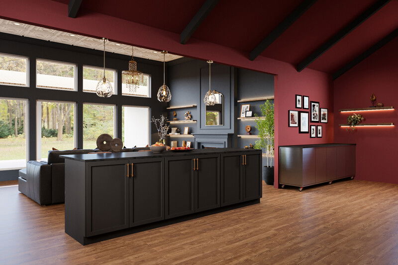 Online Designer Kitchen 3D Model thumbnail4