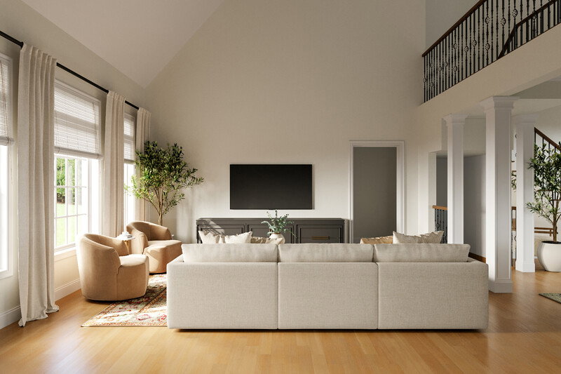 Online Designer Living Room 3D Model 2