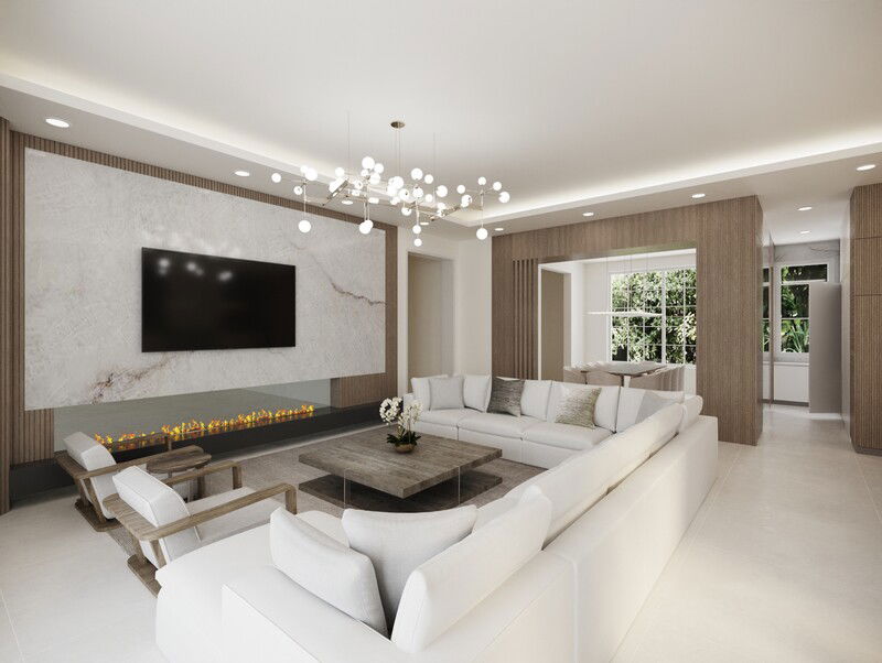 Online Designer Living Room 3D Model 3