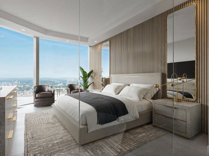 Online Designer Bedroom 3D Model 1