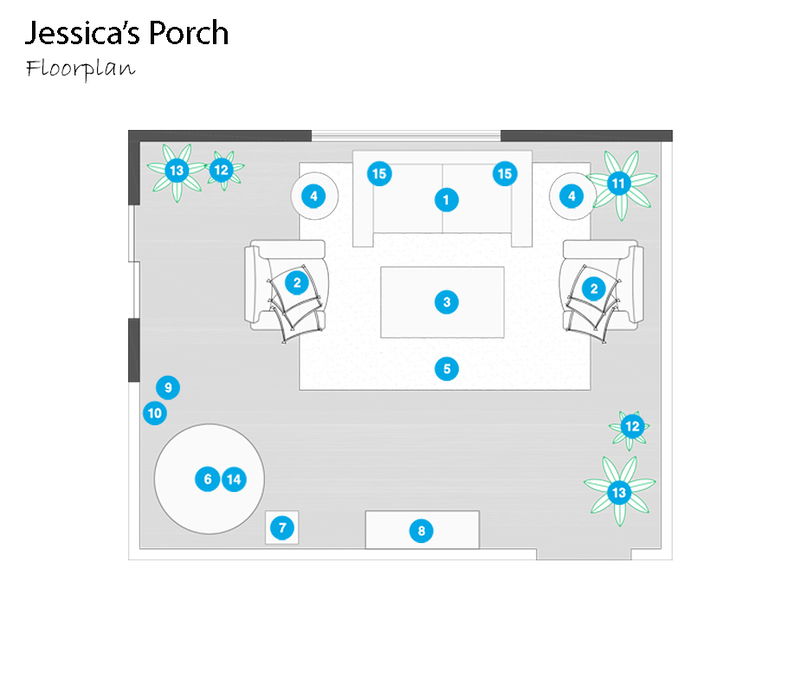 Online Designer Patio Floorplan