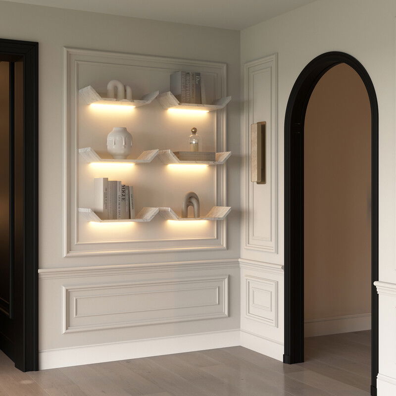 Online Designer Combined Living/Dining 3D Model 2