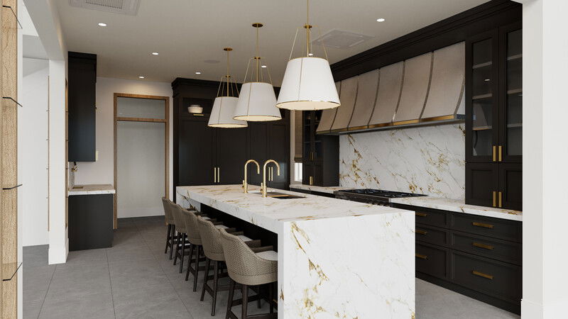 Modelo 3D de Cocina del Diseñador en Línea miniatura3