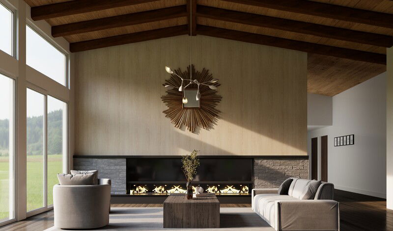 Online Designer Living Room 3D Model 3