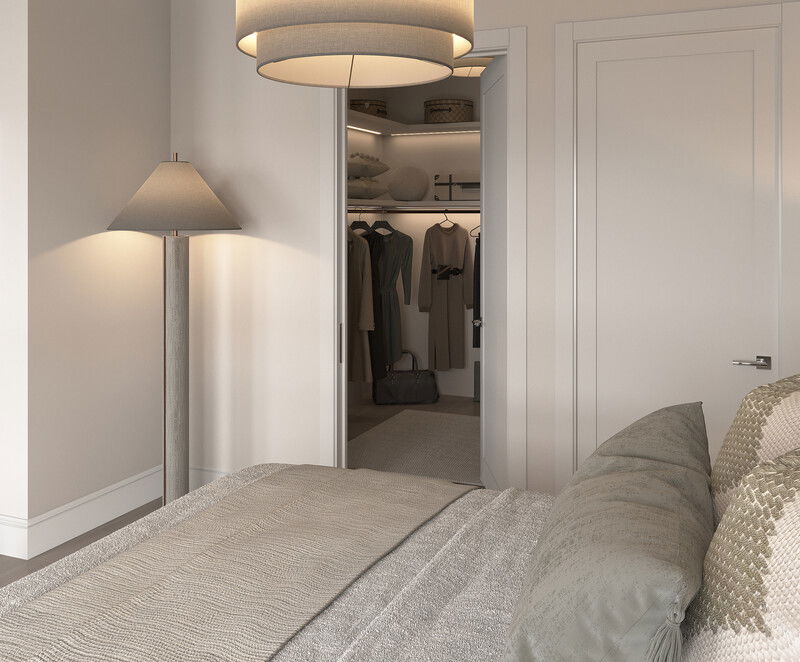 Modelo 3D de dormitorio de diseñador en línea 4