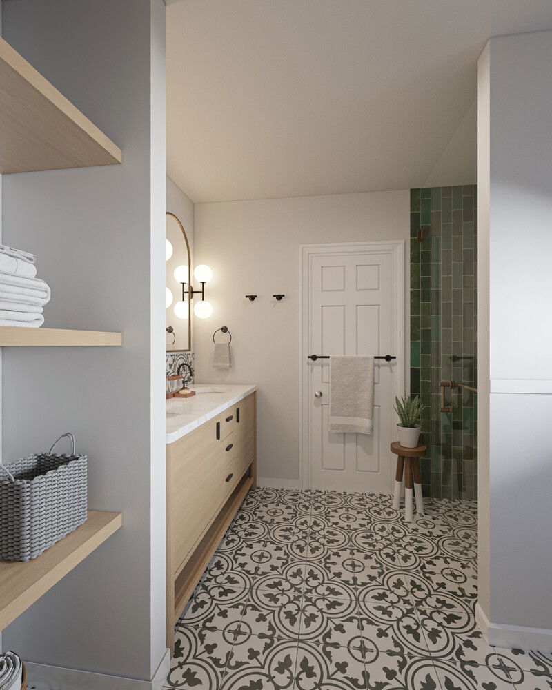 Modelo 3D de Baño por Diseñador Online 2