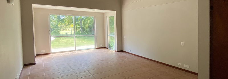 Modern Coastal Living Room and Bedroom Makeover- Before Photo
