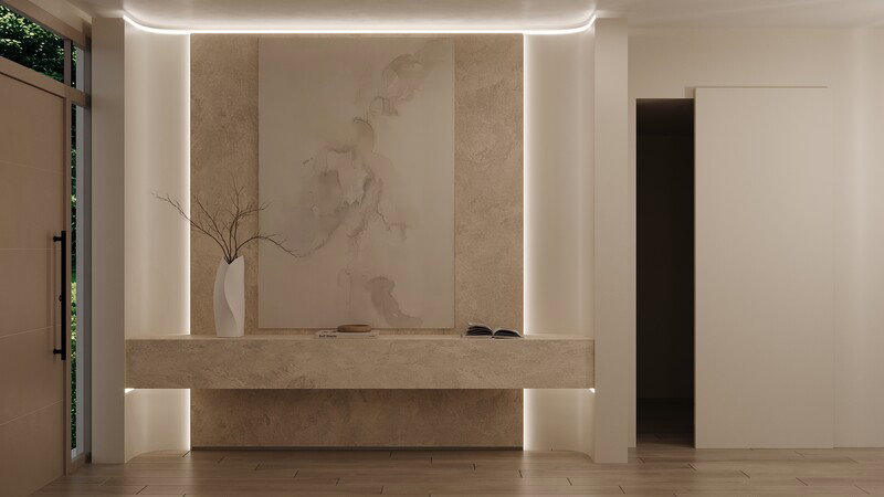 Online Designer Hallway/Entry 3D Model 3