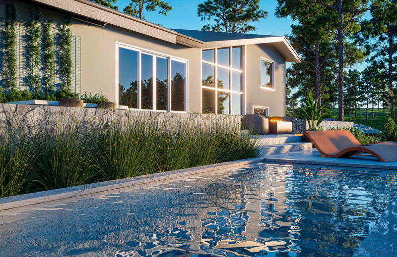 Online Designer Patio 3D Model 2