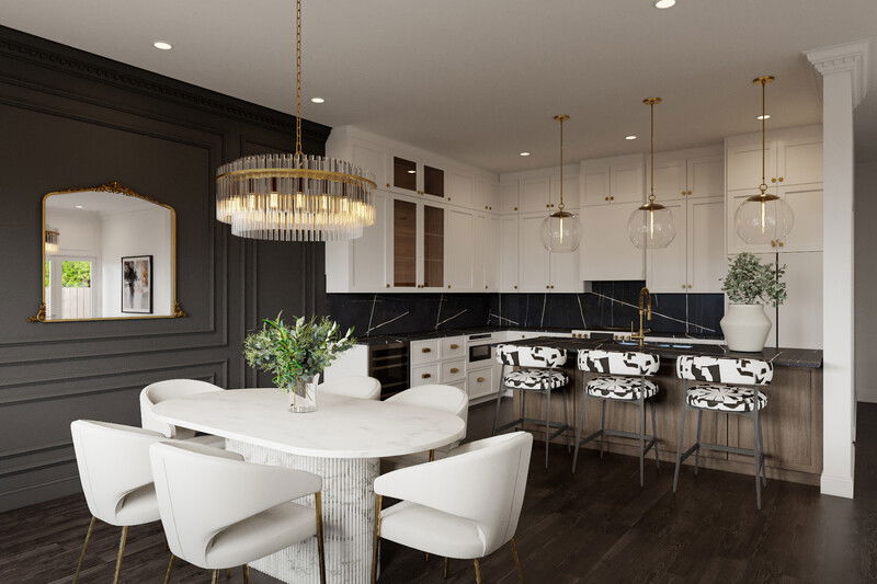 Online Designer Kitchen 3D Model 3