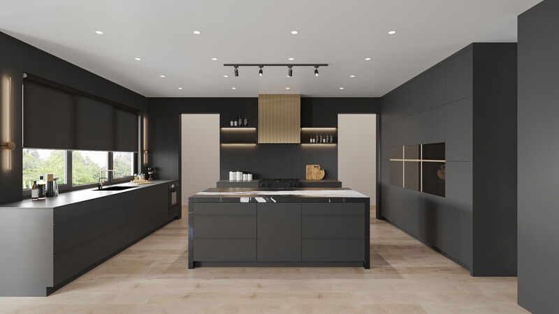 Online Designer Kitchen 3D Model 2