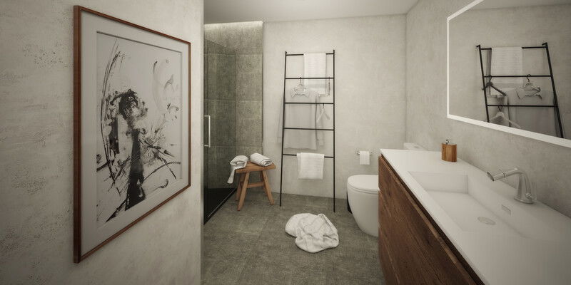 Online Designer Bathroom 3D Model 1