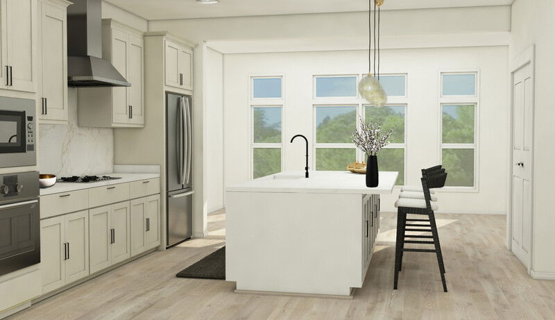 Online Designer Kitchen 3D Model 3