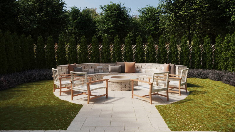 Online Designer Patio 3D Model 4