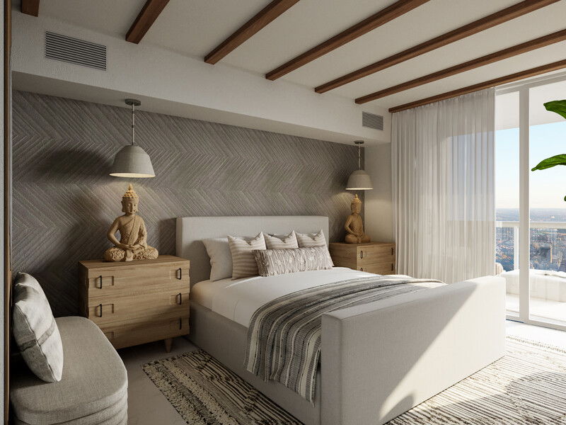 Modelo 3D de Dormitorio del Diseñador en Línea 2