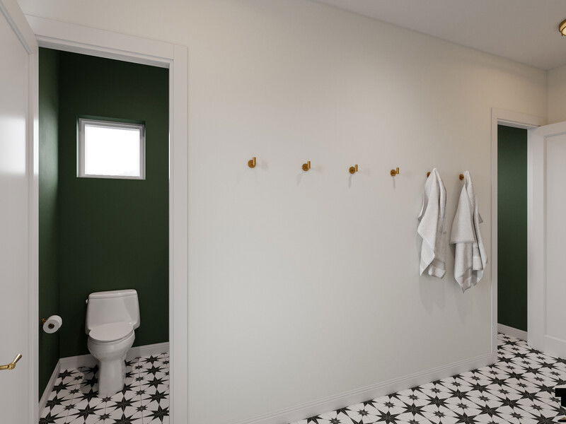 Online Designer Bathroom 3D Model 2