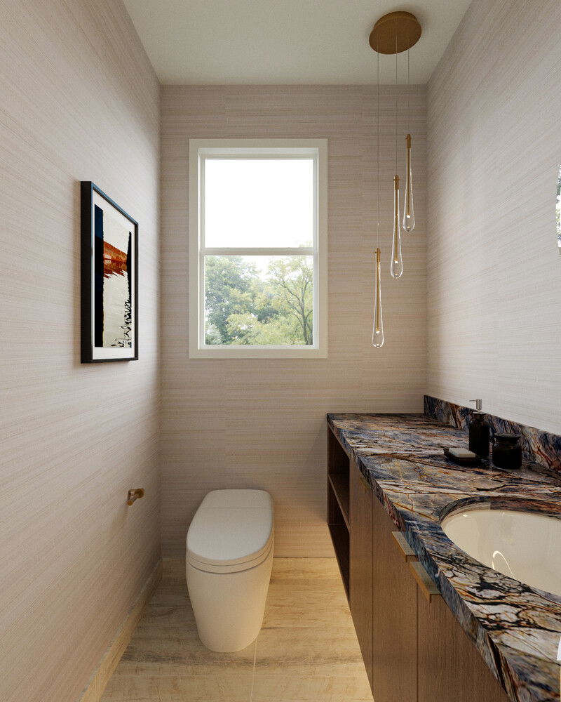 Online Designer Bathroom 3D Model 2