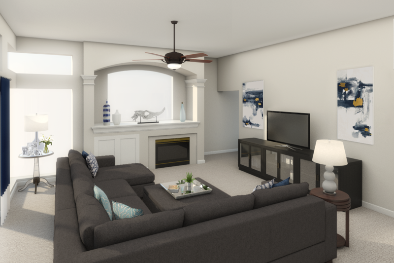 Online Designer Living Room 3D Model 1