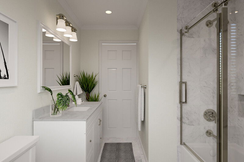 Online Designer Bathroom 3D Model 3