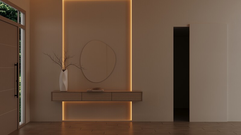 Online Designer Hallway/Entry 3D Model 5