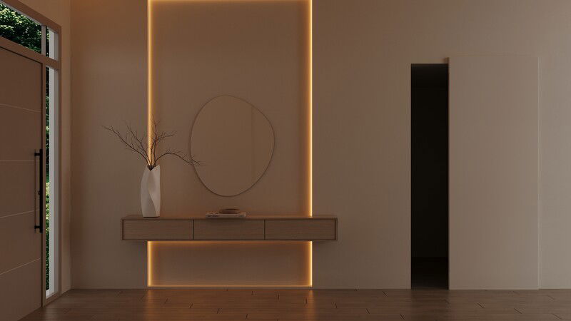Online Designer Hallway/Entry 3D Model 5