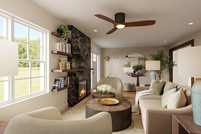 Online Designer Living Room 3D Model 2