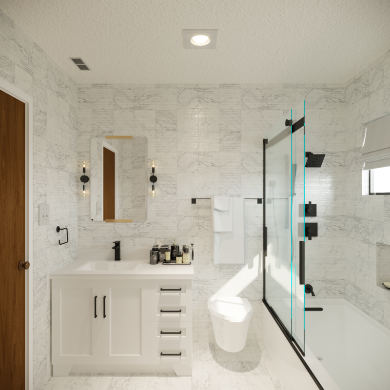 Modelo 3D de Baño por Diseñador Online 3