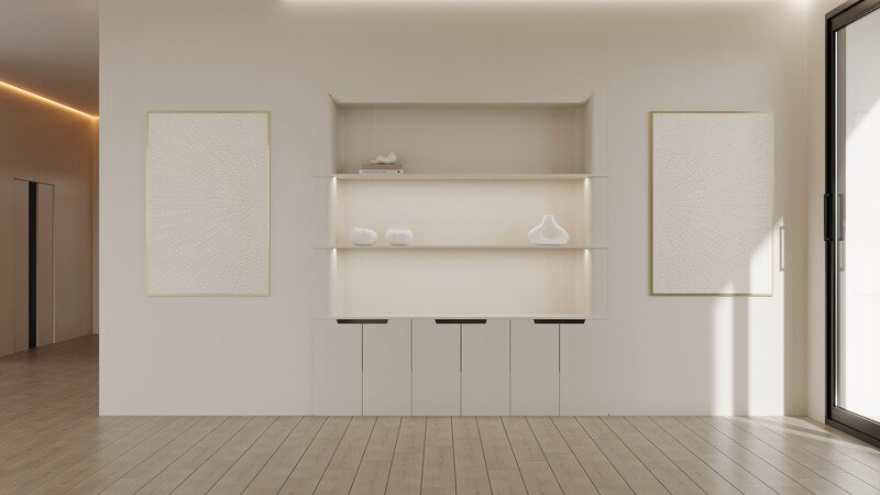 Online Designer Dining Room 3D Model 4