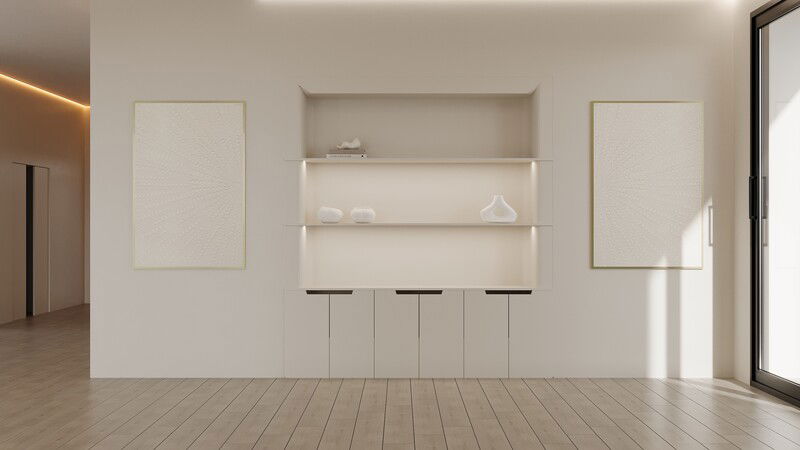 Online Designer Dining Room 3D Model 4