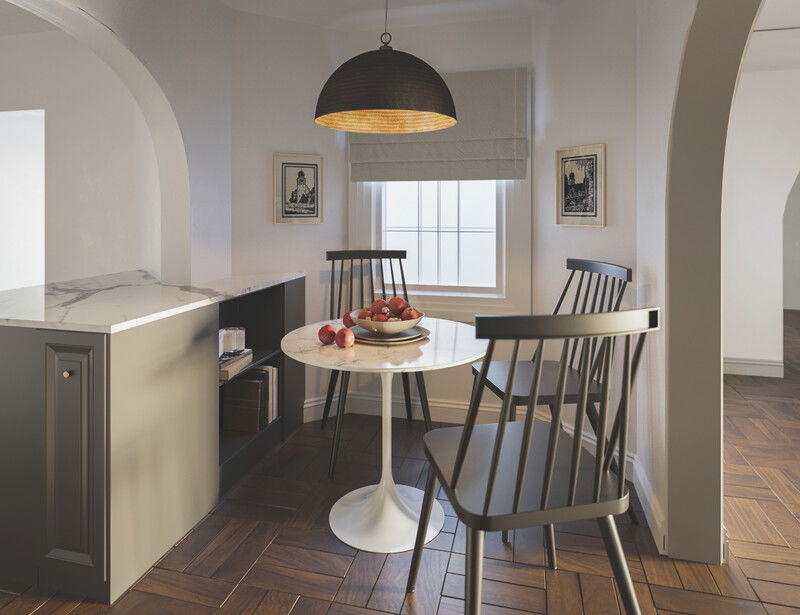 Modelo 3D Sala-Comedor del Diseñador en Línea 3