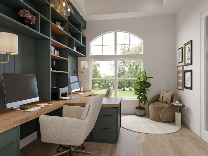 Online Designer Home/Small Office 3D Model 6