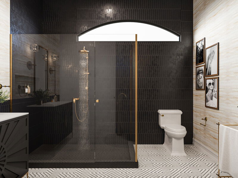 Modelo 3D de Baño por Diseñador Online 2