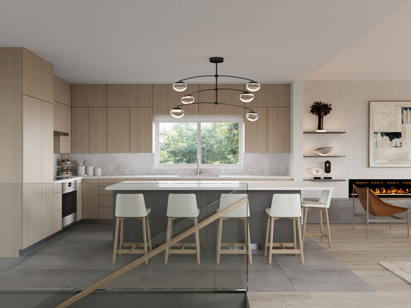 Online Designer Kitchen 3D Model thumbnail3
