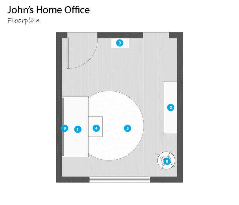 Online Designer Home/Small Office Floorplan