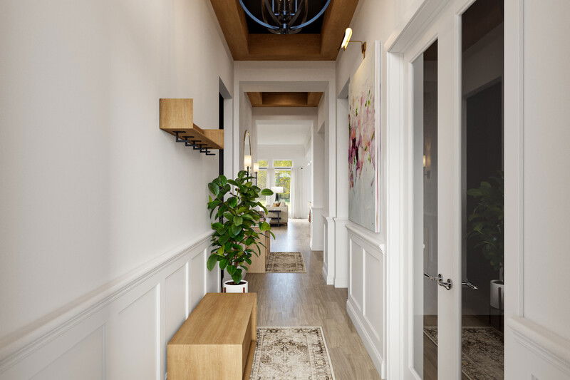Online Designer Hallway/Entry 3D Model 4