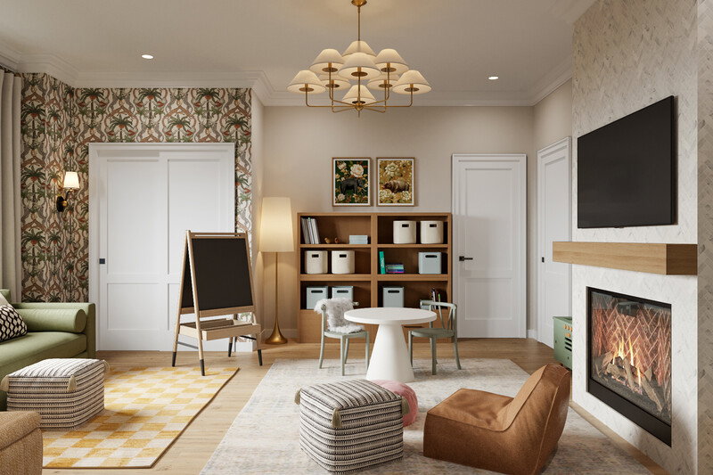 Online Designer Living Room 3D Model thumbnail2
